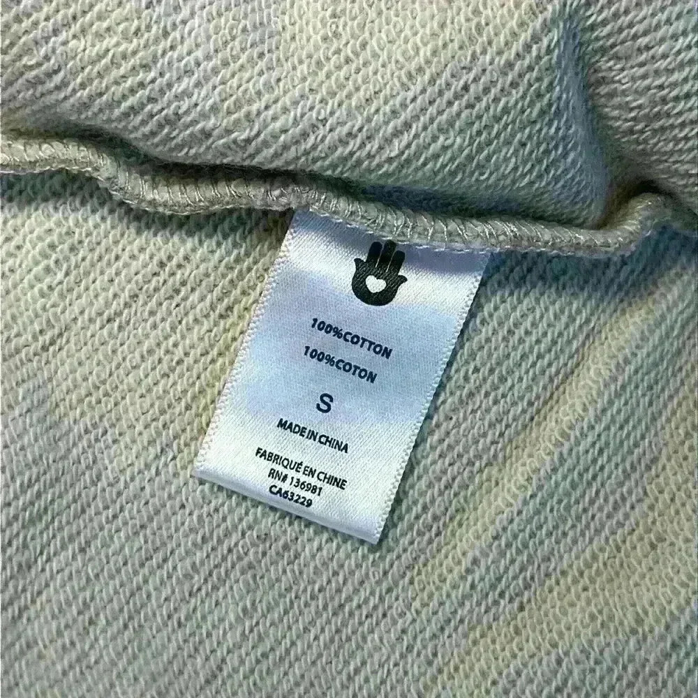 Spiritual Gangster NWT Gratitude SlubTerry Raglan Zip Hoodie OatmealHeather Sz S - Picture 12 of 15